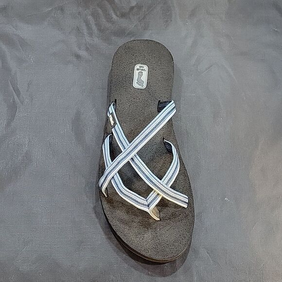 TEVA OLOWAHU WOMEN'S FLIP FLOP SANDALS - Picture 9 of 14